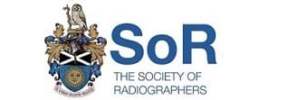 Society of Radiographers Logo - A badge featuring the logo of the Society of Radiographers.